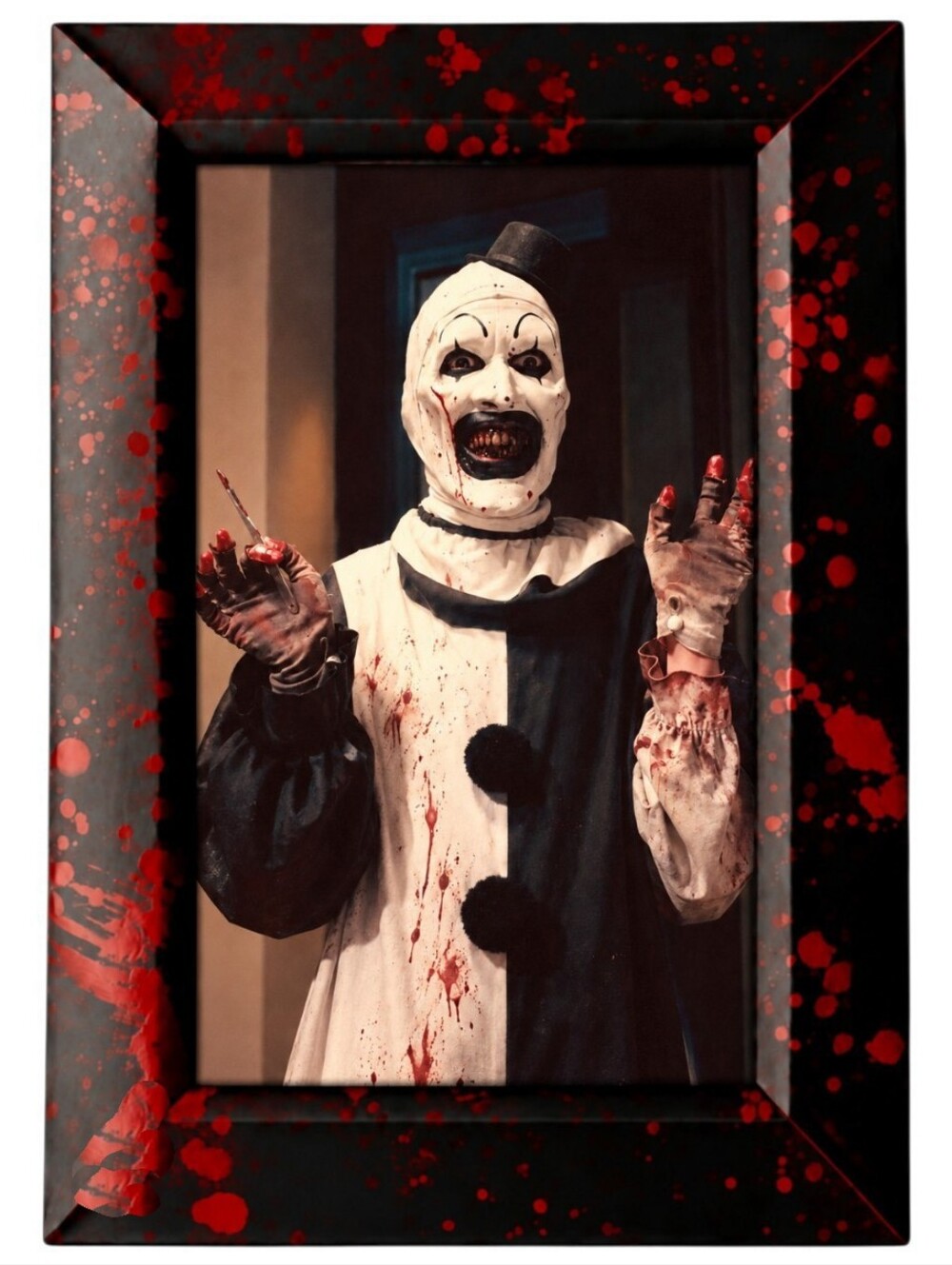 Horror Bloody Halloween Terrifier Halloween Clowns Clown Framed Art Print Thrill
